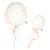 Ballon mural décoratif en coton imprimé 28cm Beige+Blanc+Bleu+Vert de gris 2 - vertbaudet enfant 