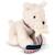 Peluche chien Blanc, bleu, rouge 2 - vertbaudet enfant 