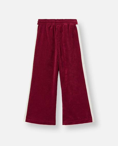 Pantalon enfant road trip terry Prune 3 - vertbaudet enfant 