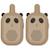 Paire de talkie-walkies Beige, noir 1 - vertbaudet enfant 