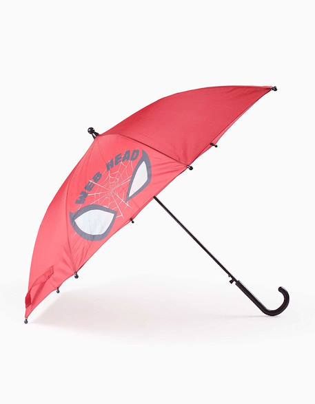 Parapluie automatique avec imprimé spider-man Rouge 1 - vertbaudet enfant 