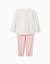 Pyjama en velours avec imprimé stitch Beige clair 2 - vertbaudet enfant 