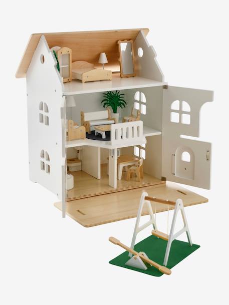 Maison romantique des amis des petits + mobilier en bois FSC® blanc 2 - vertbaudet enfant 
