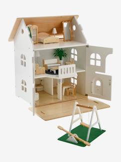 Maison romantique des amis des petits + mobilier en bois FSC®  - vertbaudet enfant