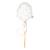 Ballon mural décoratif en coton imprimé 28cm Beige+Blanc+Bleu+Vert de gris 6 - vertbaudet enfant 