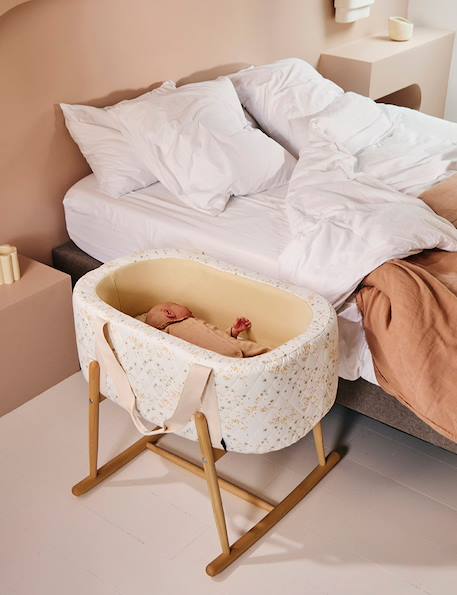 KUKO Couffin matelassé en mousse Bois de rose+Pia 7 - vertbaudet enfant 