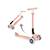 Trottinette 3 roues junior foldable lights essential Beige coconut+Bleu ciel+Pêche+Rose berry+Vert pistache 14 - vertbaudet enfant 