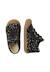 Chaussures premiers pas bébé fille en daim cocoon à zip Noir-platine 4 - vertbaudet enfant 