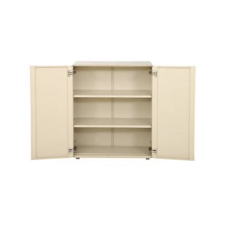 Commode armoire métal 2 portes - tribeca Beige+Bleu+Noir+Terracotta 6 - vertbaudet enfant 