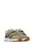 Baskets bébé garçon en cuir et tissu jesko 2 à scratch Beige-marron-vert+Gris-blanc-orange+Kaki-vert-bleu ciel 12 - vertbaudet enfant 