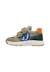Baskets bébé garçon en cuir et tissu jesko 2 à scratch Beige-marron-vert+Gris-blanc-orange+Kaki-vert-bleu ciel 13 - vertbaudet enfant 