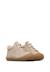 Chaussures premiers pas bébé fille en daim cocoon Beige-platine+Rose-magnolia 2 - vertbaudet enfant 