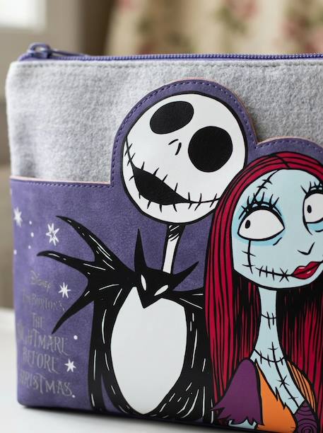 Trousse de toilette jack skellington l'étrange noël de mr jack Noir et blanc 4 - vertbaudet enfant 
