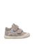 Chaussures premiers pas bébé fille en cuir et daim kolde à scratch Gris-argent 1 - vertbaudet enfant 