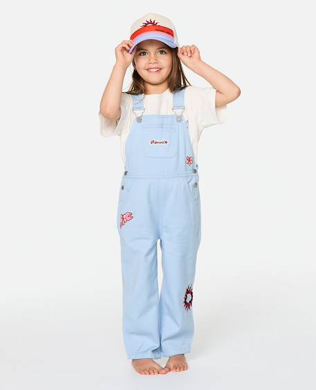 Salopette enfant road trip overalls Bleu ciel 3 - vertbaudet enfant 