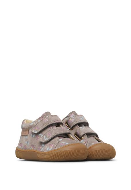 Chaussures barefoot fille en daim amur à scratch Gris foncé 2 - vertbaudet enfant 
