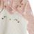Ensemble salopette bébé matelassé et t-shirt miette Rose 4 - vertbaudet enfant 