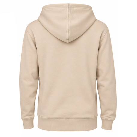 Sweat garçon à capuche fleece Beige 3 - vertbaudet enfant 