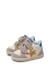 Baskets montantes bébé garçon en cuir et daim alnoite high 2 à scratch Blanc-bleu+Gris-citrouille+Vert-bleu ciel 10 - vertbaudet enfant 