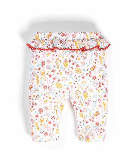 Legging long 100% coton bébé fille Imprime 2 - vertbaudet enfant 