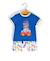 Ensemble short + haut 100% coton bébé garçon Bleu vif 1 - vertbaudet enfant 