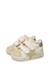Baskets bébé fille en cuir et daim salazar 3 à scratch Or-marron clair 5 - vertbaudet enfant 
