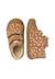 Chaussures premiers pas bébé fille en daim cocoon à scratch Noir-platine+Sable-platine 9 - vertbaudet enfant 