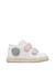 Baskets bébé fille en cuir et tissu michael 3 Blanc-sauge 1 - vertbaudet enfant 