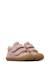 Chaussures premiers pas bébé fille en daim cocoon à scratch Rose-marron 2 - vertbaudet enfant 