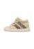 Baskets bébé fille en daim gazer à zip Platine-marron 3 - vertbaudet enfant 