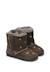 Bottines bébé fille en daim kurl, broderies cœurs Anthracite-noir+Rose-marron 2 - vertbaudet enfant 