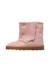 Bottines bébé fille en daim kurl, broderies cœurs Anthracite-noir+Rose-marron 8 - vertbaudet enfant 