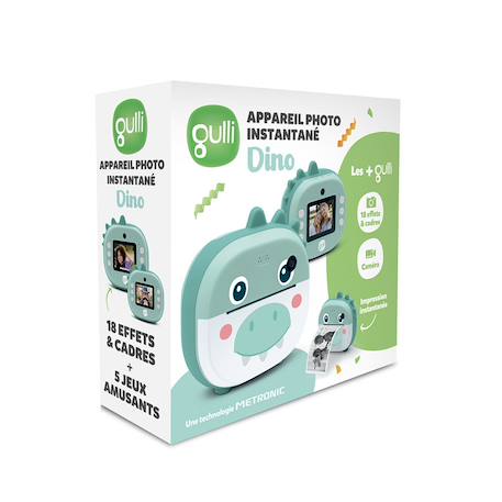 Appareil photo dino instantané et caméra Vert 6 - vertbaudet enfant 
