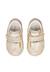 Baskets bébé fille en cuir et tissu alnoite 2 à scratch Platine-rose 4 - vertbaudet enfant 