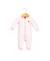 Combinaison 100% coton bébé fille Raye rose 3 - vertbaudet enfant 