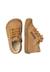 Chaussures premiers pas barefoot bébé garçon en daim amur à zip Marron-jaune ocre 4 - vertbaudet enfant 
