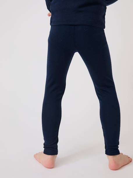 Caleçon fine côte thermolactyl sensitive Bleu marine+Gris+Gris perle+Jaune pâle+Noir 3 - vertbaudet enfant 
