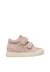 Baskets bébé fille en daim snopes à scratch Rose-platine 1 - vertbaudet enfant 
