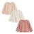 Lot de 3 t-shirts bébé manches longues Rose 2 - vertbaudet enfant 