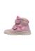 Bottes enfant en daim et tissu technique graysy à scratch, imperméables Magnolia-rose 3 - vertbaudet enfant 
