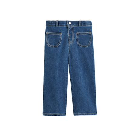 Jean enfant bootcut Bleu 2 - vertbaudet enfant 