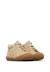 Chaussures premiers pas bébé fille en daim cocoon Beige-platine 2 - vertbaudet enfant 
