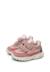 Baskets bébé fille en daim amantea 2 à scratch Rose-platine 5 - vertbaudet enfant 
