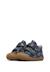 Chaussures premiers pas bébé garçon en cuir cocoon à scratch Marine-marron 5 - vertbaudet enfant 