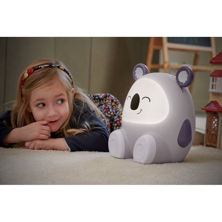 Enceinte sans fil lumineuse et veilleuse - coco Violet 6 - vertbaudet enfant 