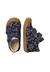 Chaussures premiers pas bébé garçon en daim cocoon à scratch Marine-marron+Marron-cognac 4 - vertbaudet enfant 