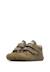 Chaussures premiers pas bébé garçon en daim cocoon à scratch Marron-vert olive 5 - vertbaudet enfant 