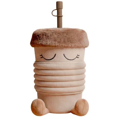 Gobelet isotherme fuzzie brewster (360 ml) Beige, marron 1 - vertbaudet enfant 