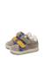 Baskets bébé garçon en cuir et daim kiner à scratch Gris-bleu-vert 5 - vertbaudet enfant 