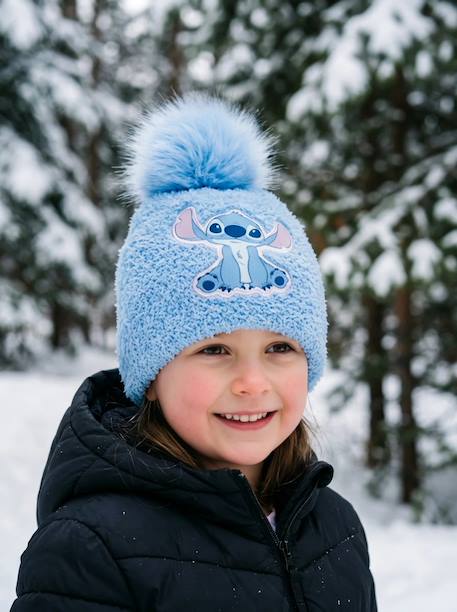 Bonnet stitch enfant bleu en maille extra-douce, taille unique, lilo & stitch Bleu 2 - vertbaudet enfant 